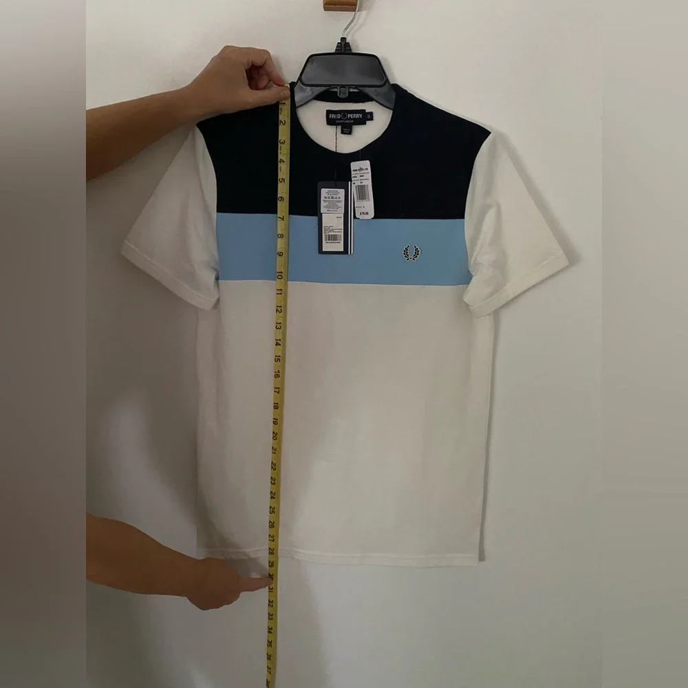 Men’s Fred Perry Colorblock T-Shirt - Casual Streetwear - Picture 13 of 16